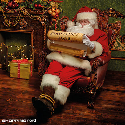 Besuch vom Nordpol im Shopping Nord