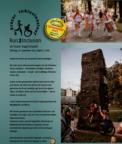 Fünfter Grazer Inklusionslauf
