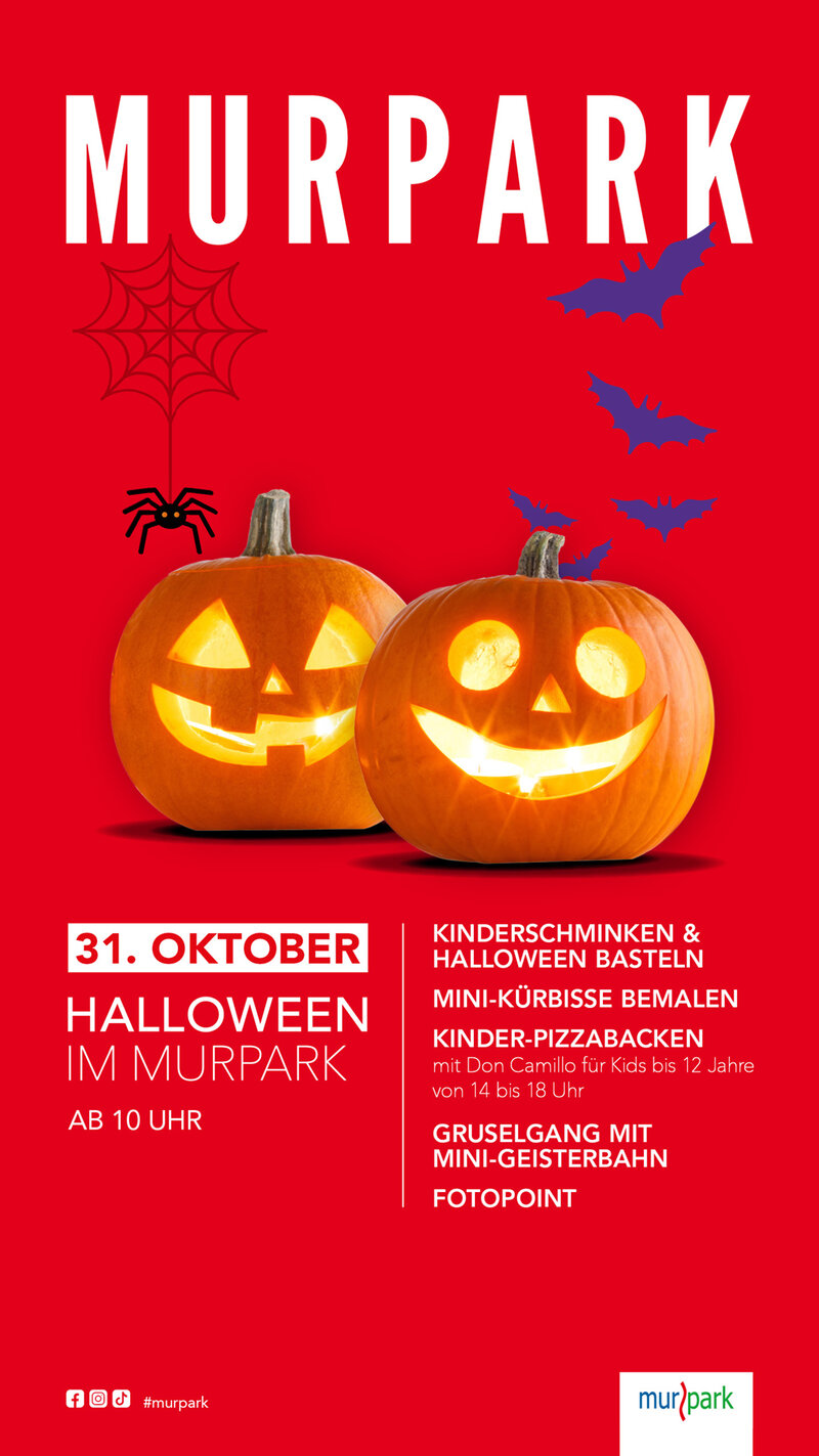 Halloweenprogramm im MURPARK