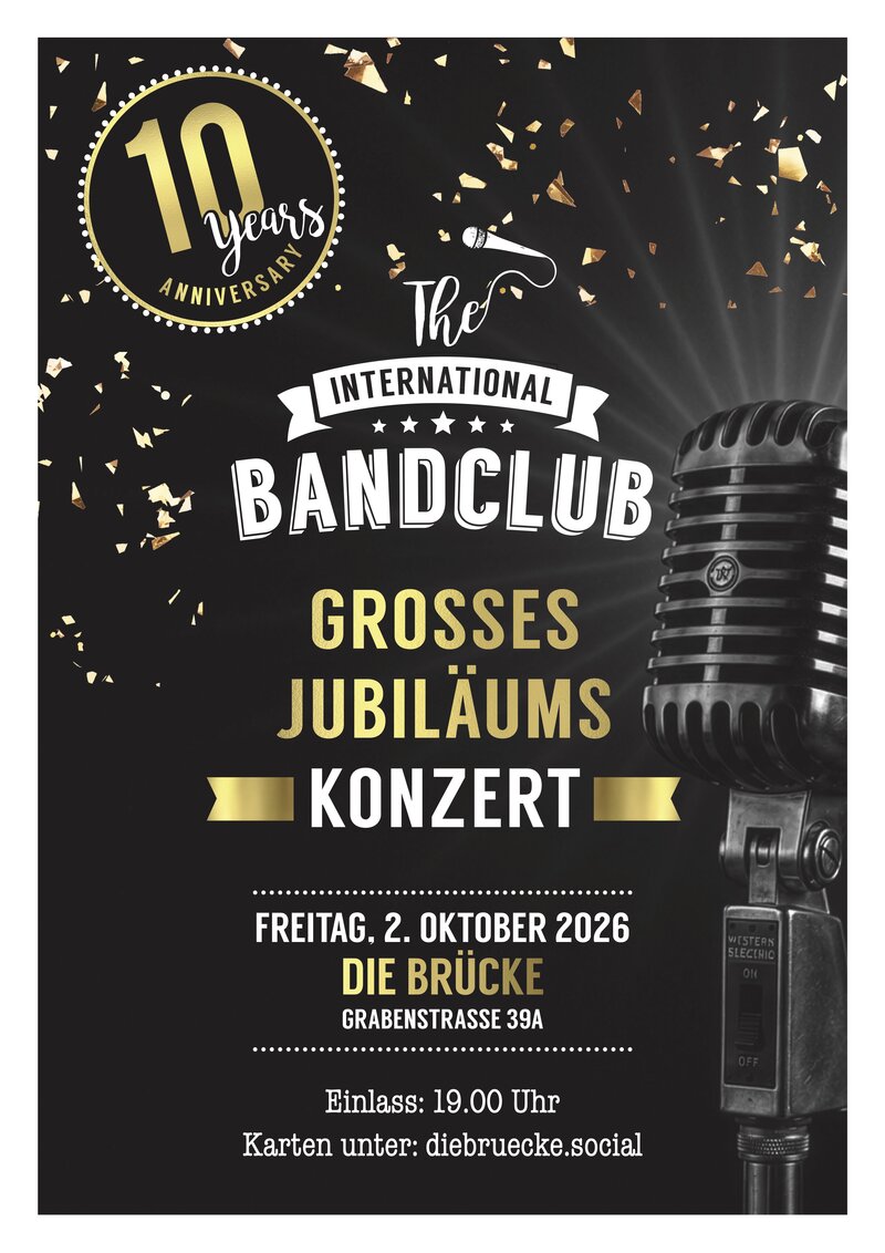 The international Bandclub - Jubiläumskonzert