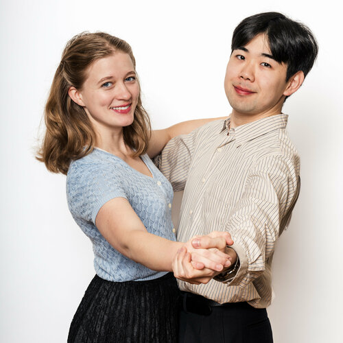 Cäcilia Raab und Taku Hayasaka