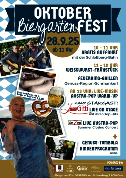 Biergarten Oktoberfest am Schlossberg