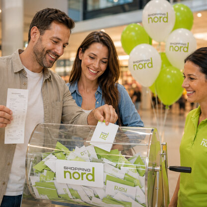 Die Shopping Nord Brieflos-Show