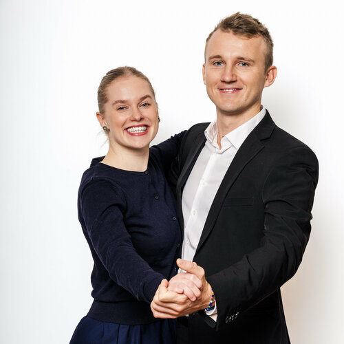Valentina Ober und Laurenz Petek