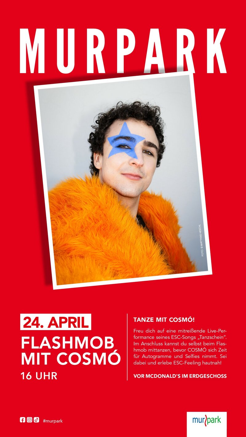 Flashmob mit Cosmó im Murpark