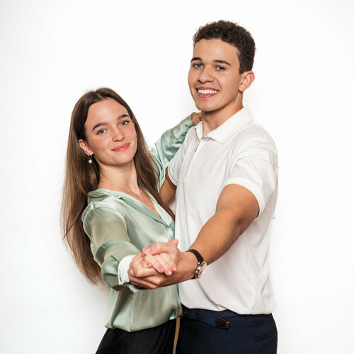 Silvia Oehler und Johannes Amegah