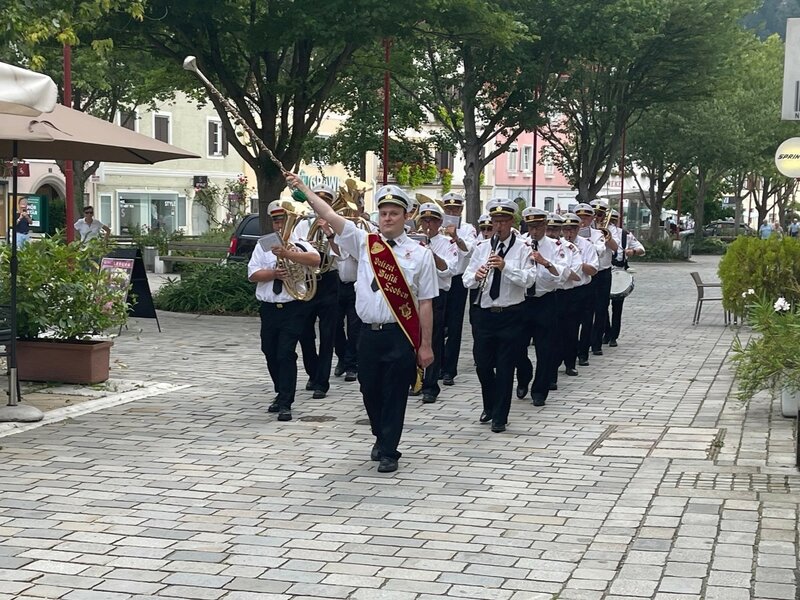 Polizeimusik Leoben bringt musikalische Vielfalt nach Frohnleiten