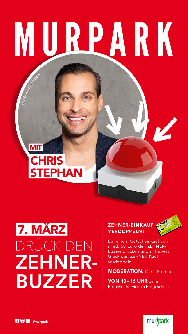 Buzzer-Gewinnspiel im Murpark
