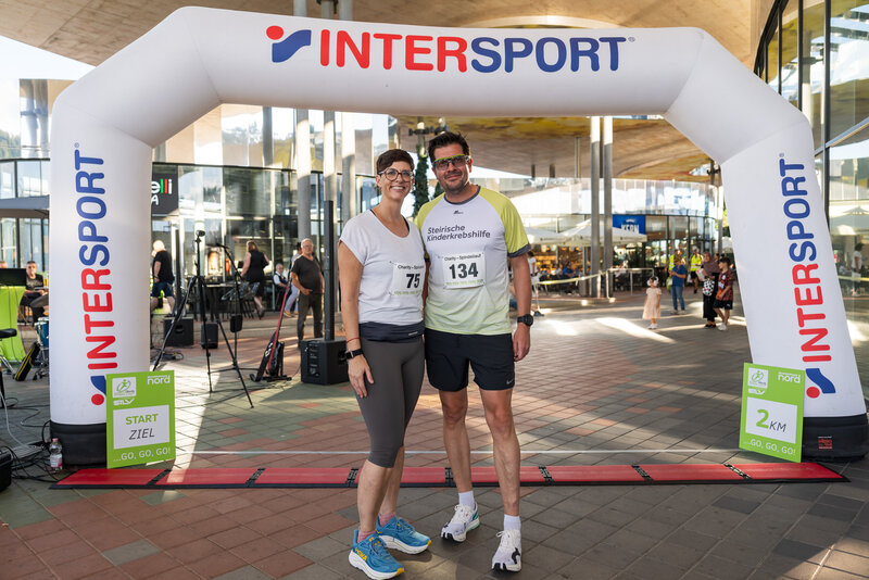 Charity Spindel-Lauf im Shopping Nord