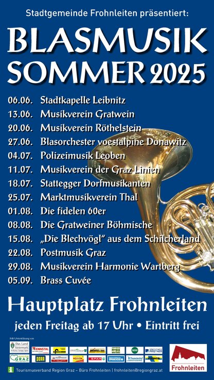 Frohnleiten eröffnete die Blasmusik-Saison