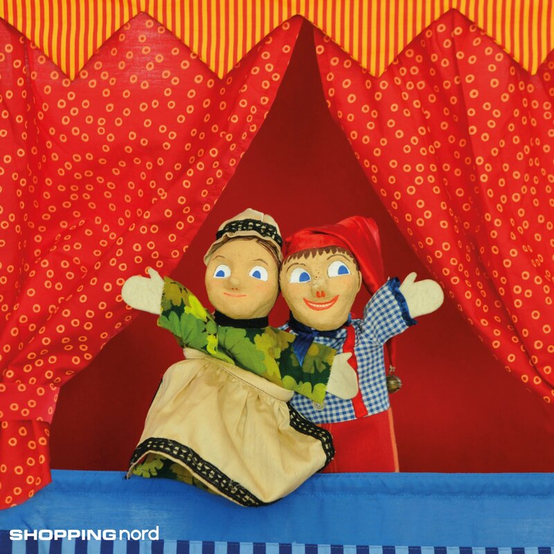 Der Kasperl im Shopping Nord