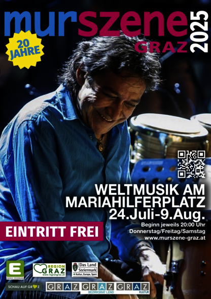 20 Jahre MUR-Szene-GRAZ am Mariahilferplatz