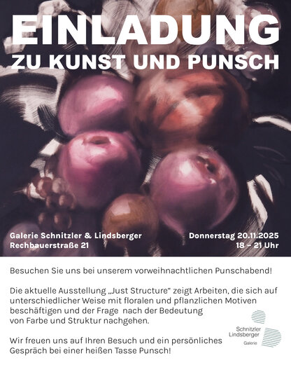 Punsch bei Kunst in Galerie Schnitzler & Lindsberger