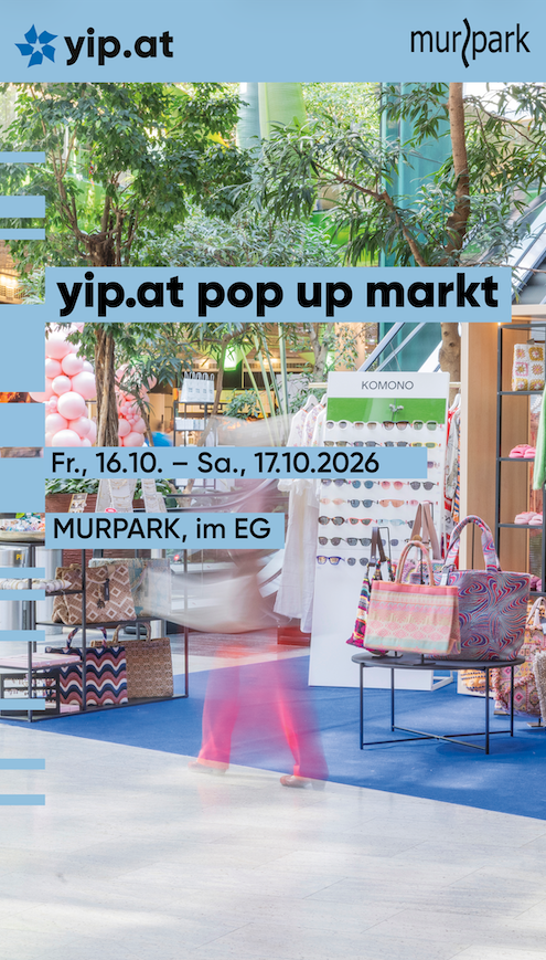 yip.at pop up Markt im MURPARK